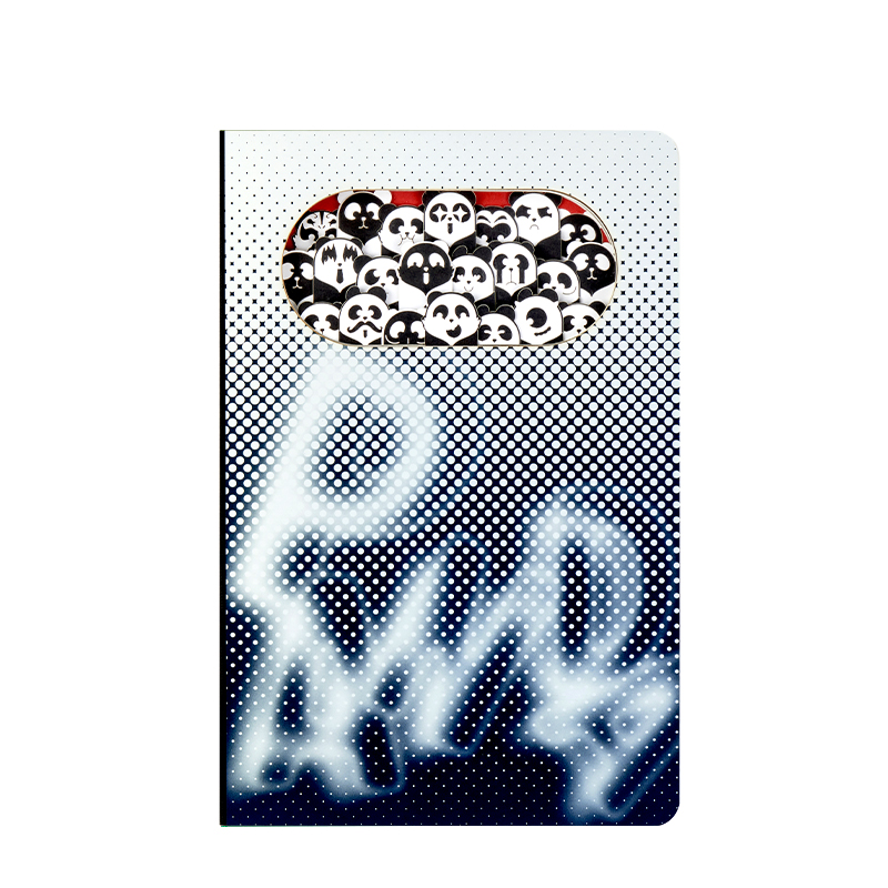 Emotional Universe of Pandas - Engraved Notebook